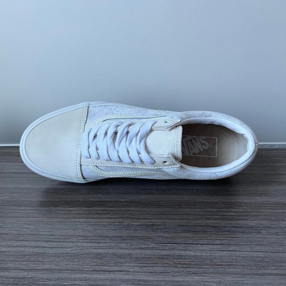 Vans Old Skool Platform Shoes Women's Tonal Floral - Picture 9 of 16